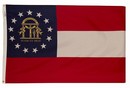Spectramax 4'x6' Nylon Georgia Flag