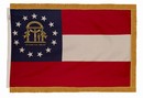 Spectramax 4'x6' Nylon Indoor Georgia Flag