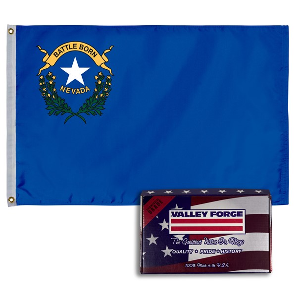 Spectramax 2'x3' Nylon Nevada Flag