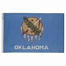 Spectramax 5'x8' Nylon Oklahoma Flag