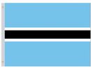 Perma-Nyl 5'x8' Nylon Botswana Flag