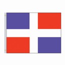 Perma-Nyl 5'x8' Nylon Dominican Republic Civil Flag